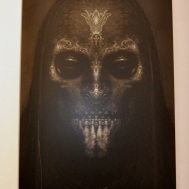 Concept art - death eater mask