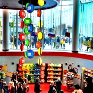 M and Ms in London - four levels of fun