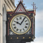 Royal Courts of Justice detail - clock