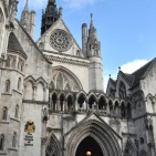 Royal Courts of Justice - front entrance